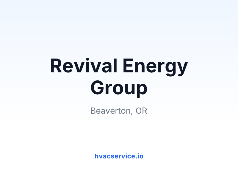 Revival Energy Group