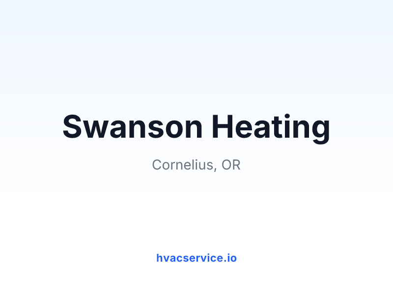 Swanson Heating