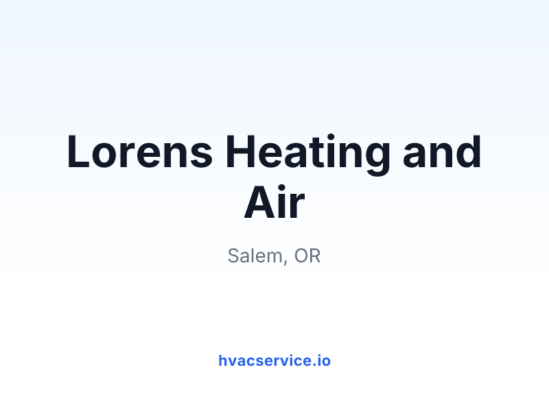 Lorens Heating and Air