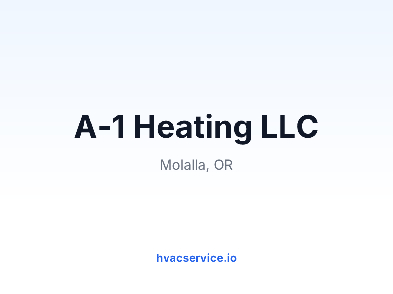 A-1 Heating LLC