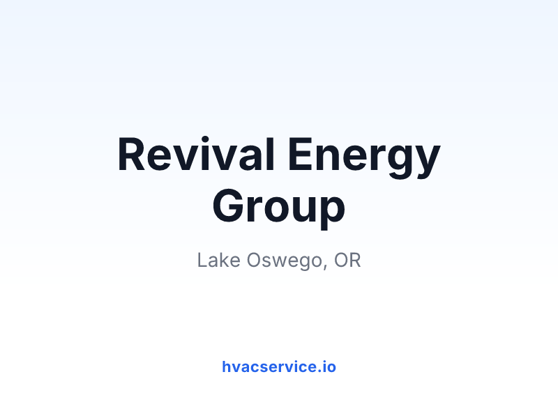 Revival Energy Group