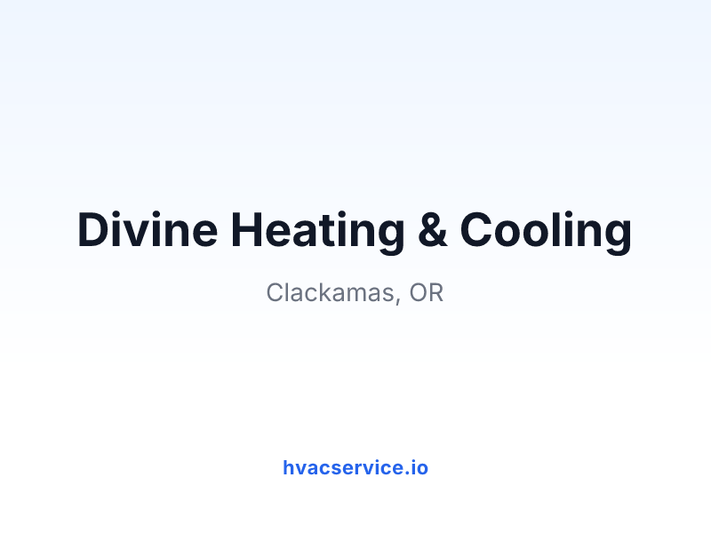 Divine Heating & Cooling