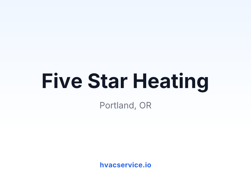Five Star Heating