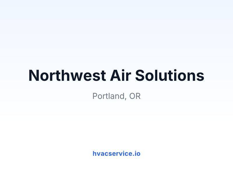 Northwest Air Solutions