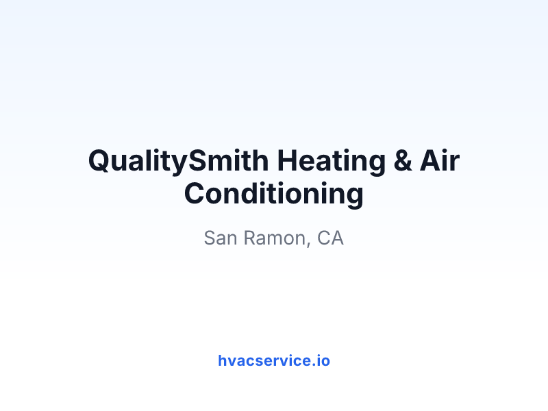 QualitySmith Heating & Air Conditioning