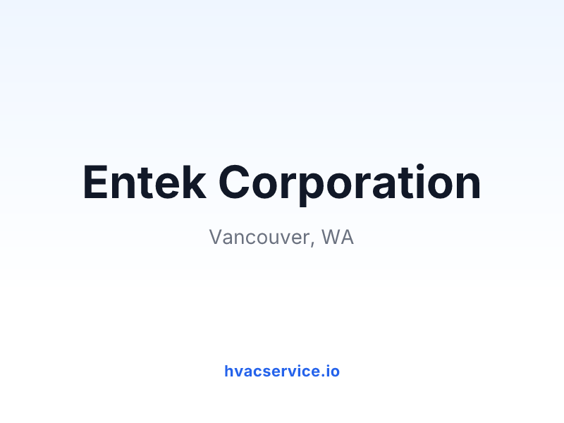 Entek Corporation