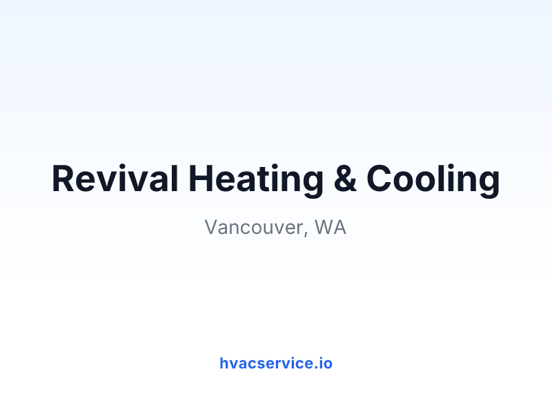 Revival Heating & Cooling
