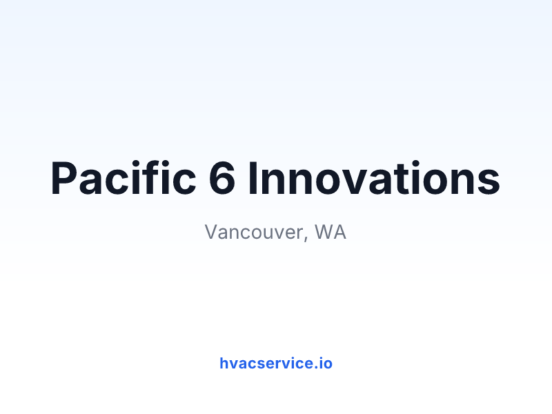 Pacific 6 Innovations
