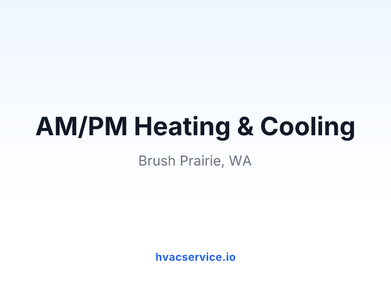 AM/PM Heating & Cooling