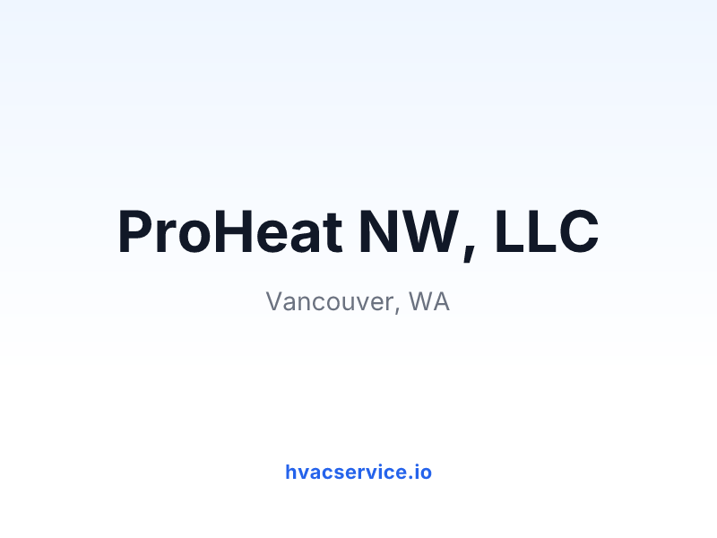 ProHeat NW, LLC