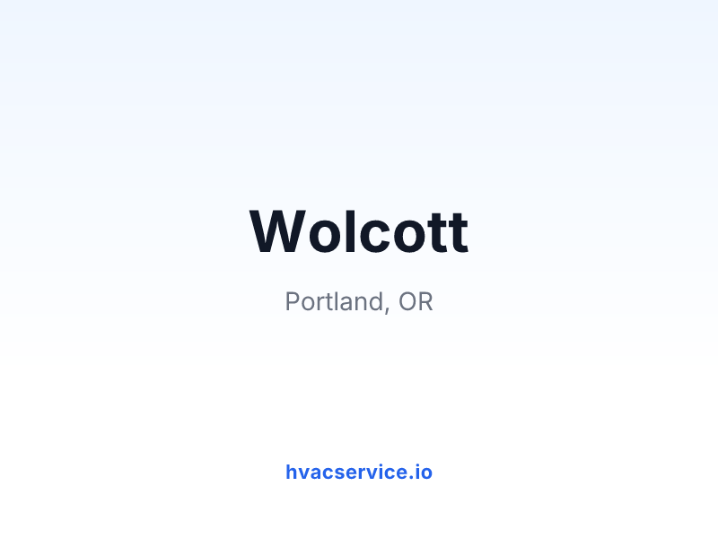 Wolcott