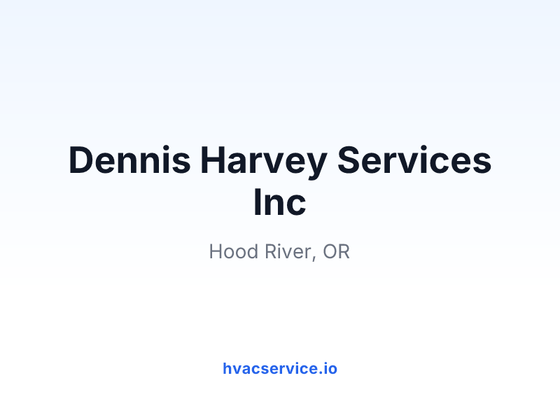 Dennis Harvey Services Inc
