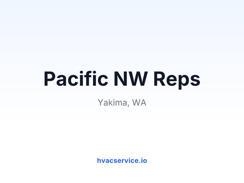Pacific NW Reps