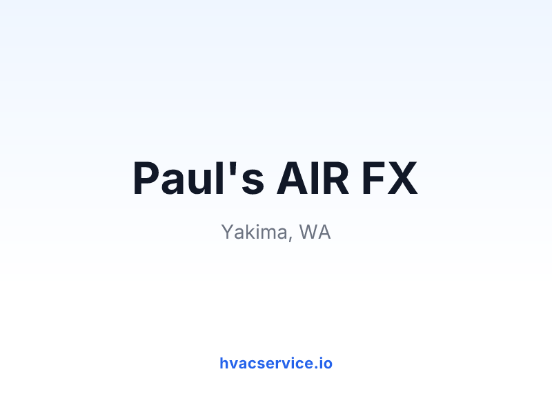 Paul's AIR FX