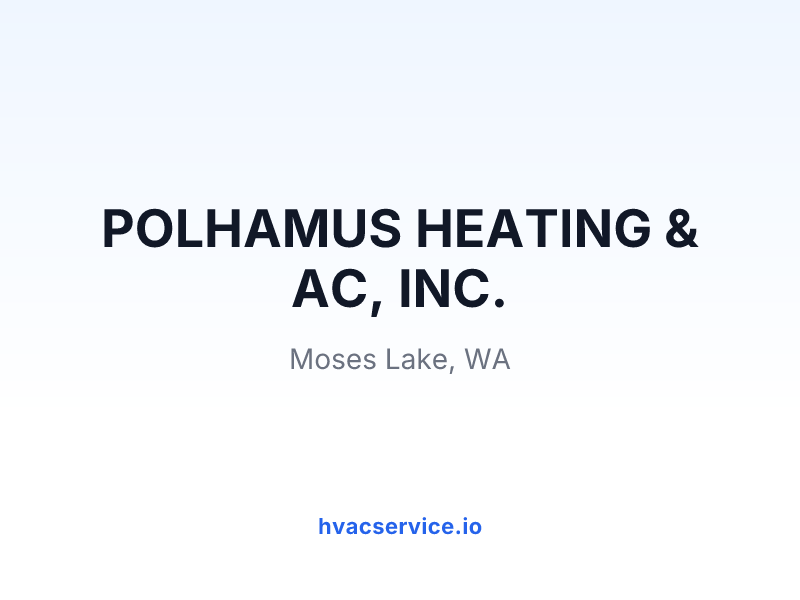 POLHAMUS HEATING & AC, INC.