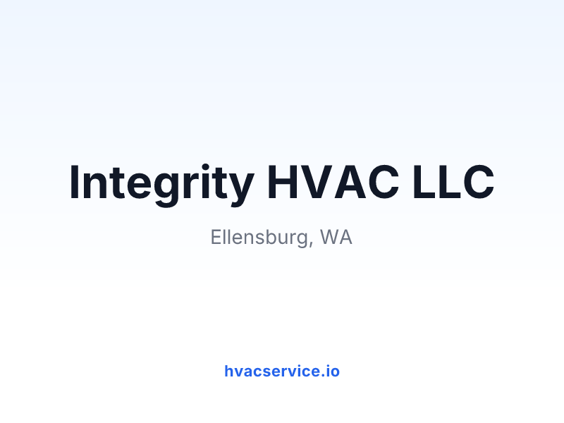 Integrity HVAC LLC