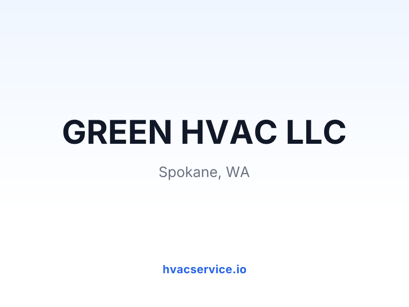 GREEN HVAC LLC