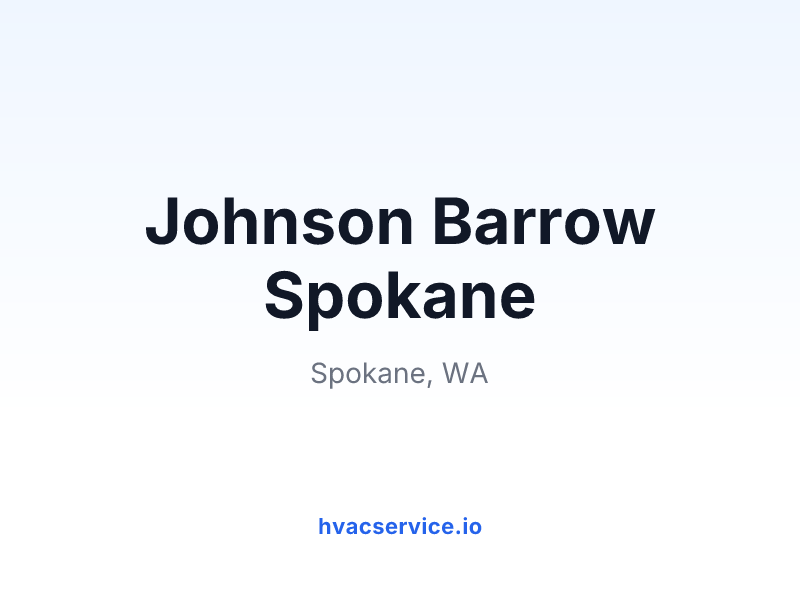 Johnson Barrow Spokane
