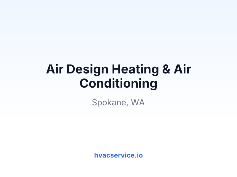 Air Design Heating & Air Conditioning