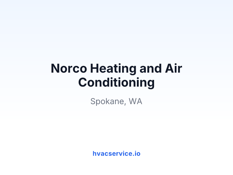 Norco Heating and Air Conditioning