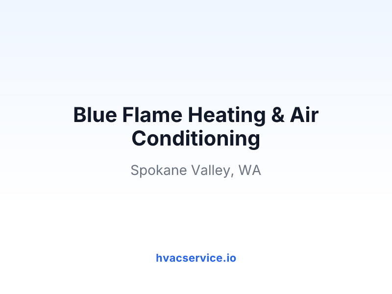 Blue Flame Heating & Air Conditioning