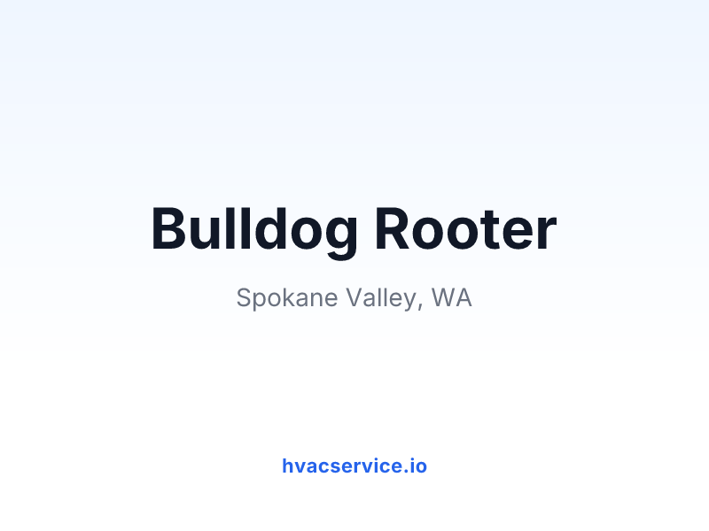 Bulldog Rooter
