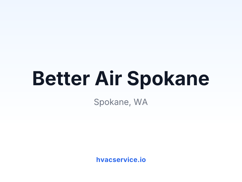 Better Air Spokane