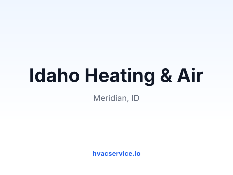 Idaho Heating & Air