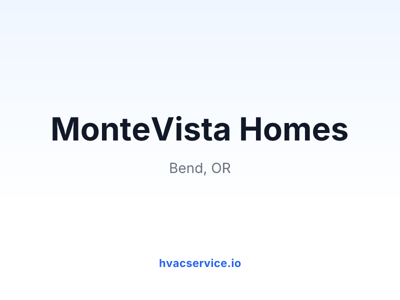 MonteVista Homes
