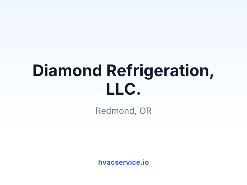 Diamond Refrigeration, LLC.
