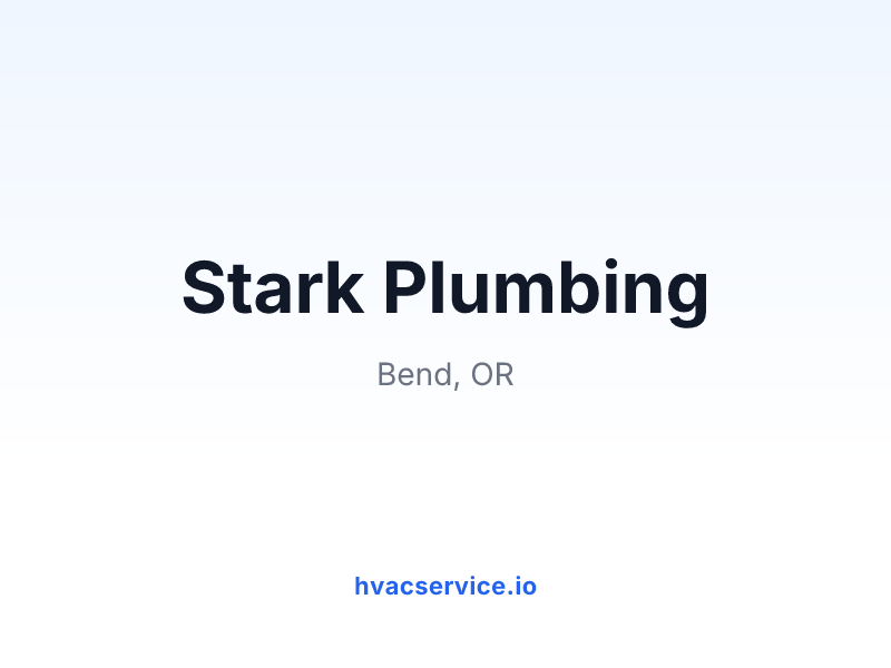 Stark Plumbing