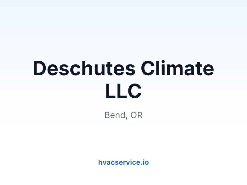 Deschutes Climate LLC