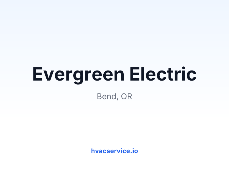 Evergreen Electric