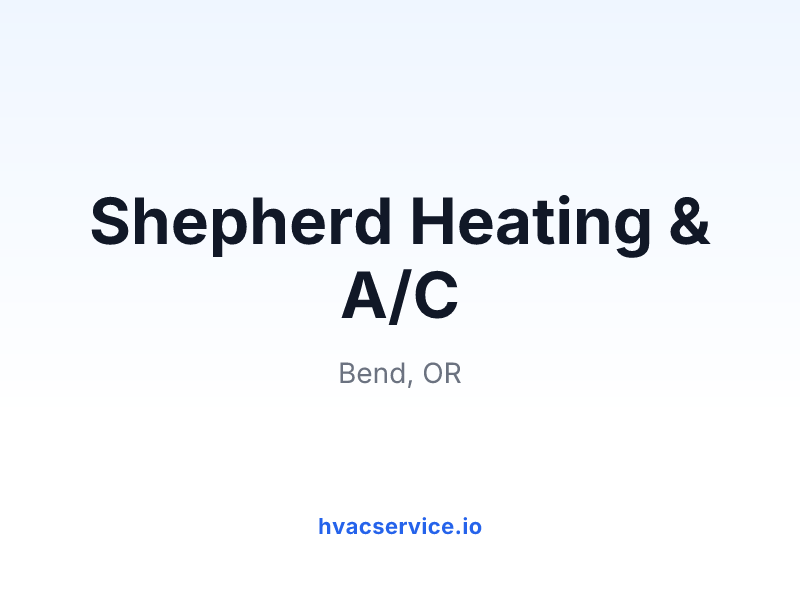 Shepherd Heating & A/C