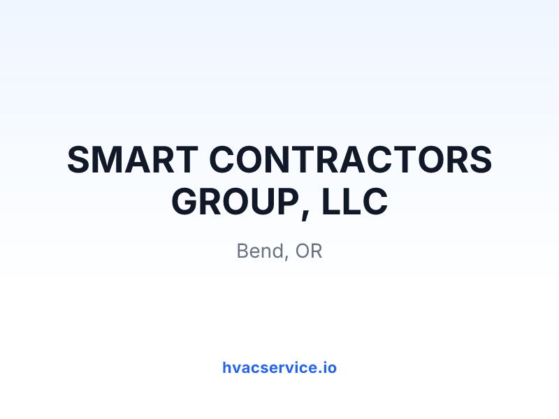 SMART CONTRACTORS GROUP, LLC