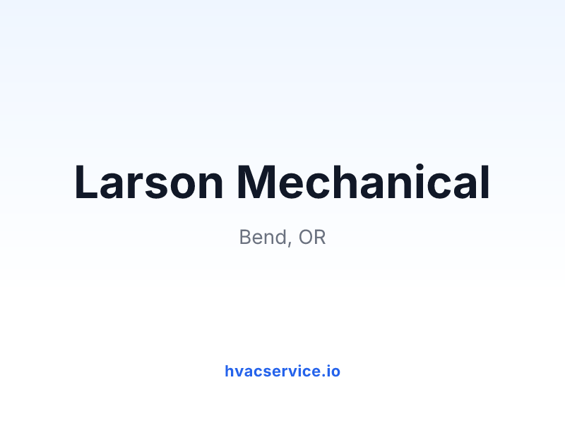 Larson Mechanical