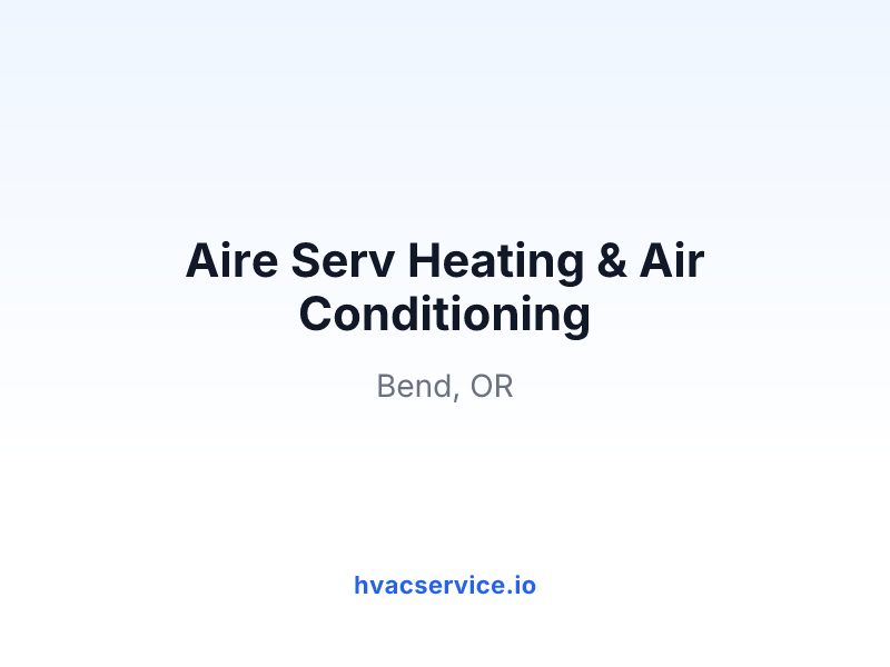 Aire Serv Heating & Air Conditioning