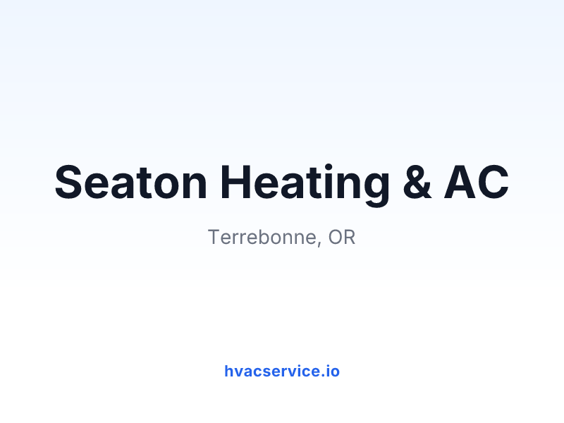Seaton Heating & Air Conditioning