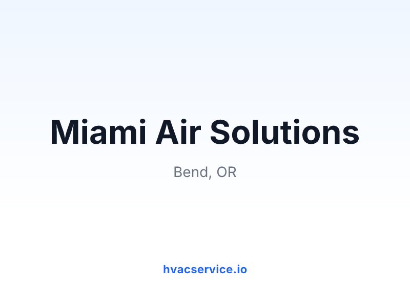 Miami Air Solutions