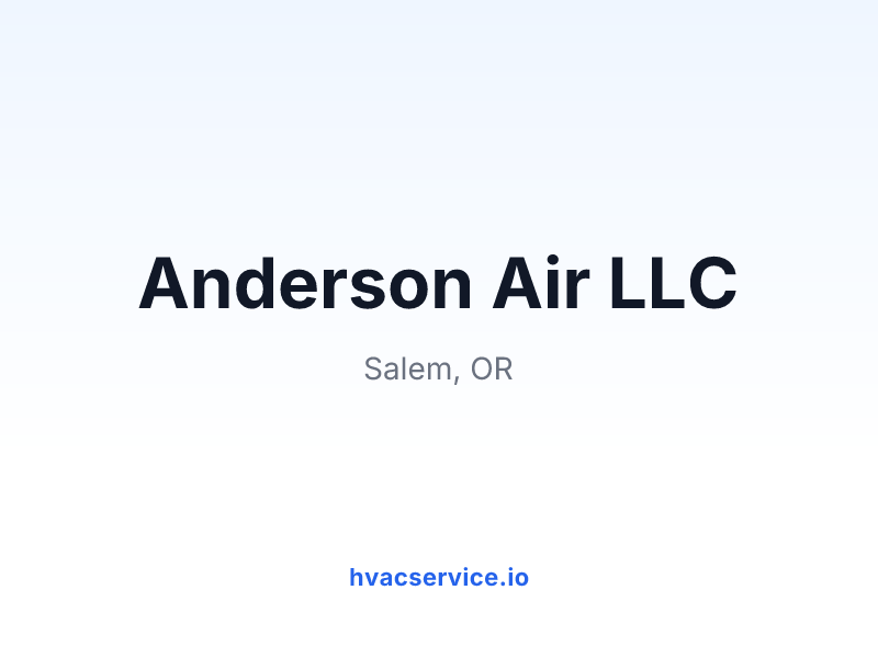 Anderson Air LLC
