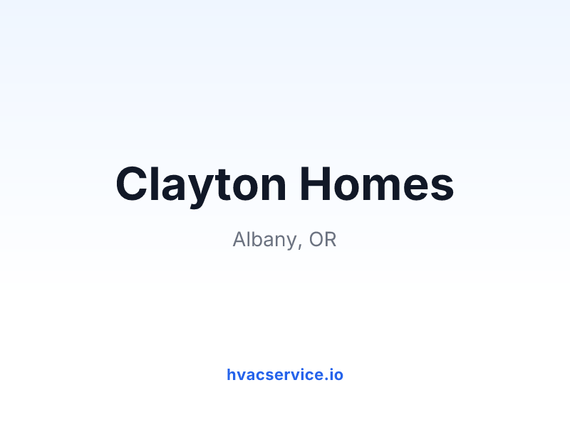 Clayton Homes