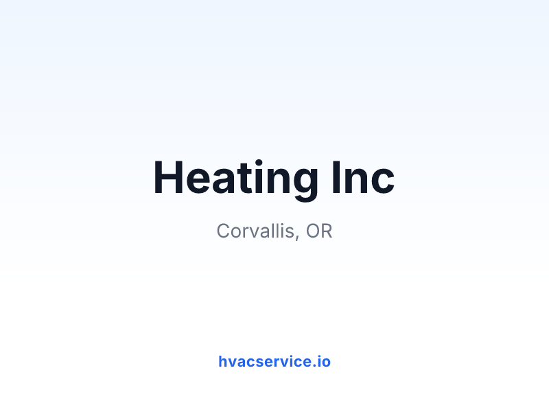 Heating Inc