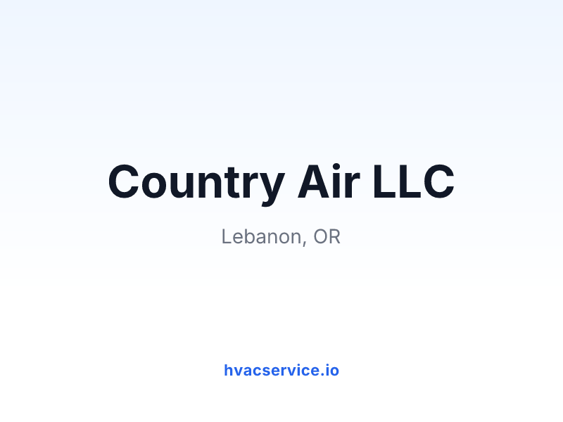 Country Air LLC