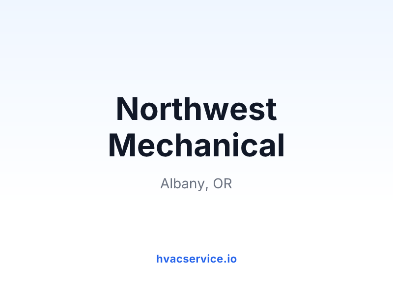 Northwest Mechanical