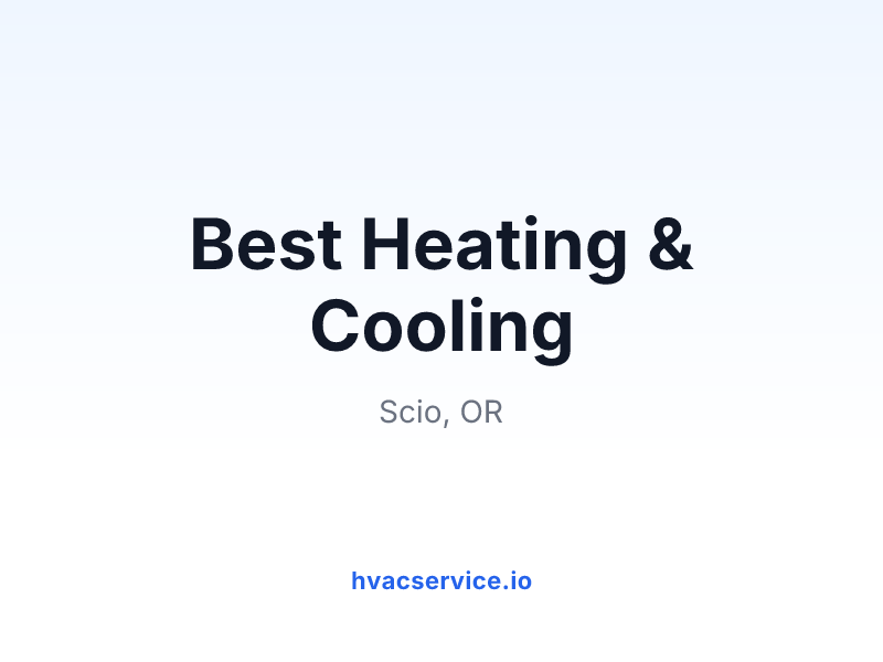 Best Heating & Cooling