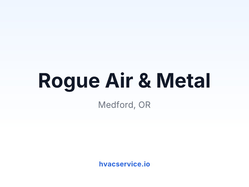 Rogue Air & Metal