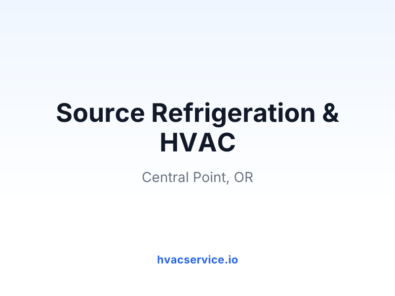 Source Refrigeration & HVAC
