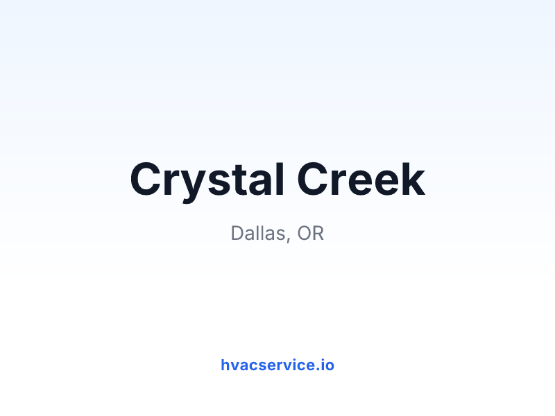 Crystal Creek