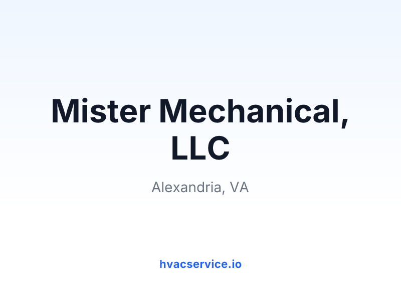 Mister Mechanical, LLC