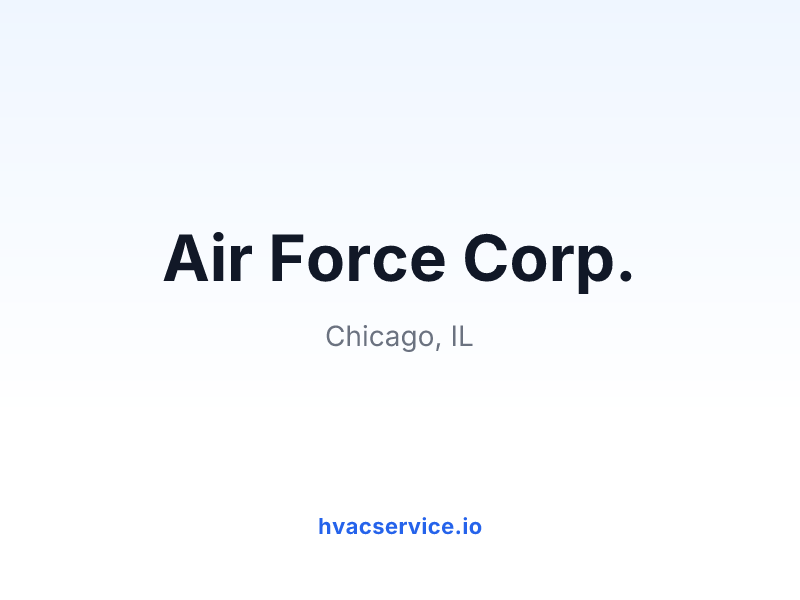 Air Force Corp.